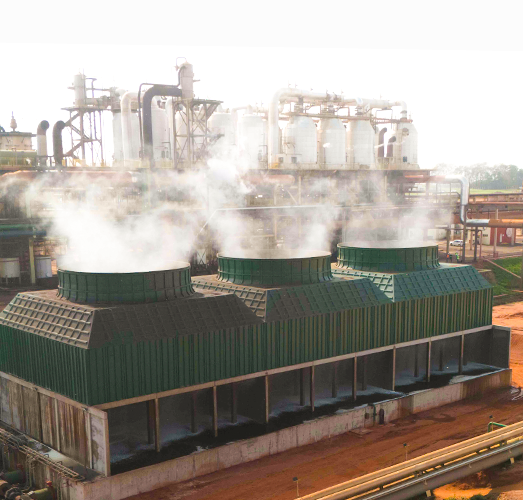 Engenharia térmica personalizada para torres de resfriamento industrial