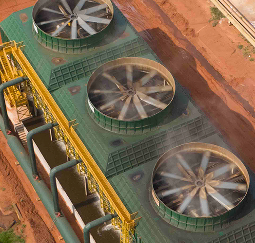 Grandes indústrias que confiam nas torres da Vettor